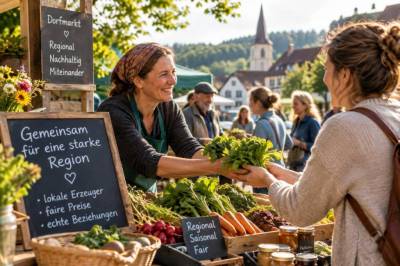 Wie ich in einem dorfmarkt echte wirtschaftliche solidarität statt touristischer konsumrituale entdeckte
