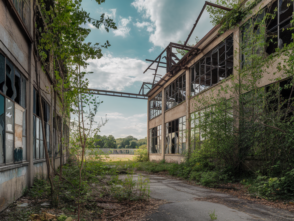 Was der verfall einer industriekulisse über gesellschaftliche umbrüche erzählt