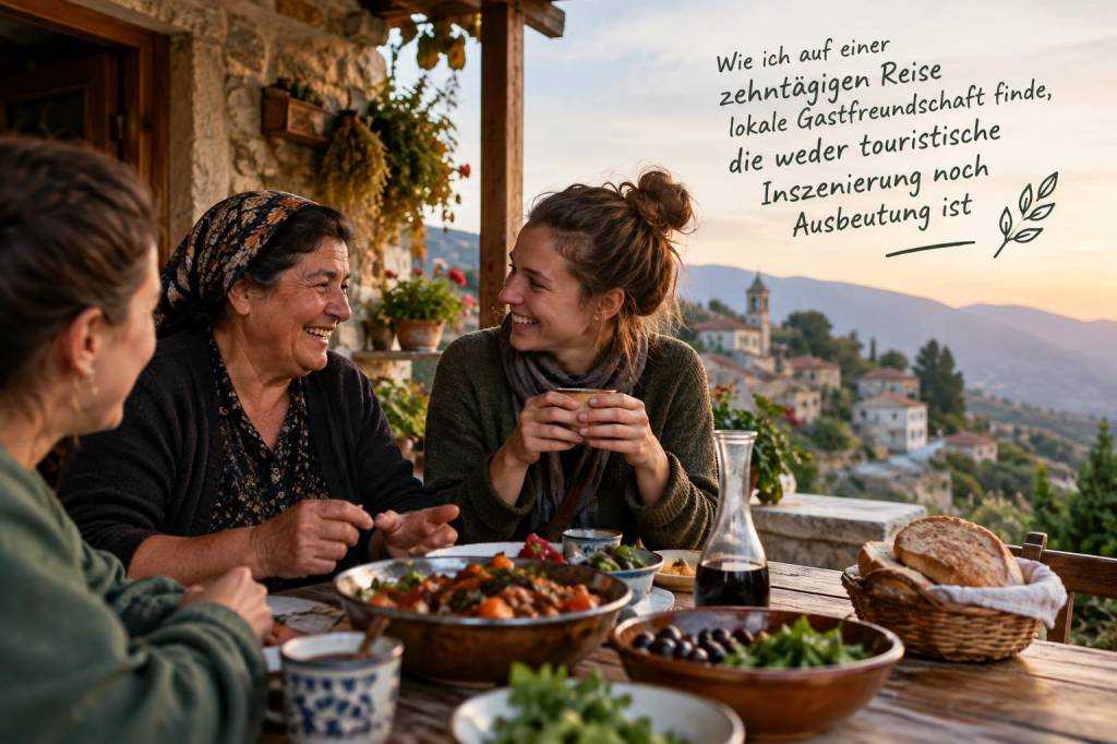 Wie ich auf einer zehntägigen reise lokale gastfreundschaft finde, die weder touristische inszenierung noch ausbeutung ist